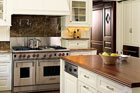 stylish kitchen island space