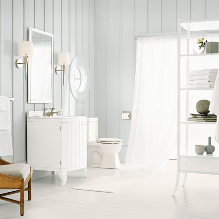 bright bathroom