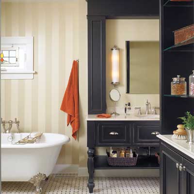 bathroom before and after: gentleman's club style bath