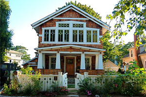 front view of the heart house