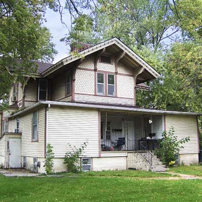 italiante house in best old house neighborhood in Hastings, Nebraska