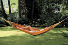 woman in a hammock made by Texsport