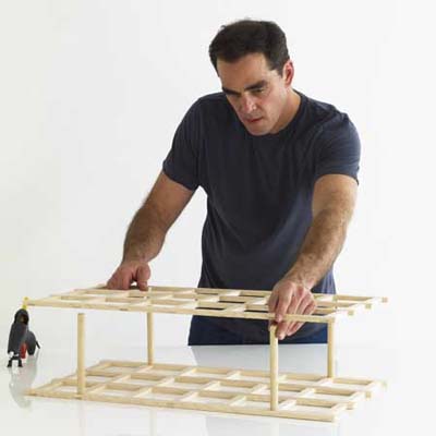 Buildkitchen on Man Building A Wine Rack Kitchen Cabinet Insert