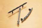 three types of bar pulls for cabinets and drawers