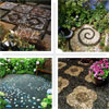 four examples of pebble mosaics