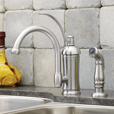 Kitchen Sinks  Faucets on Kitchen Faucets   Photos   Kitchen Sinks   Kitchens   This Old