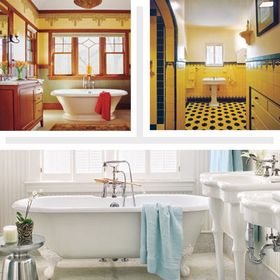  Designbathroom on Timeless Appeal   How To Create A Modern Bath In A Vintage Style