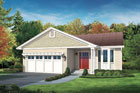 Illustrated redone exterior of the Elsen family home