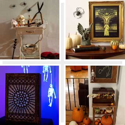 DIY Halloween Party Decorations: Salvage-Style