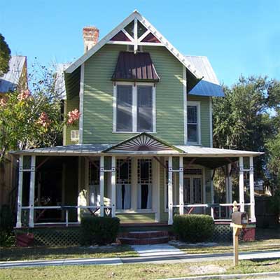 a house in the South Historic District, Palatka, Florida