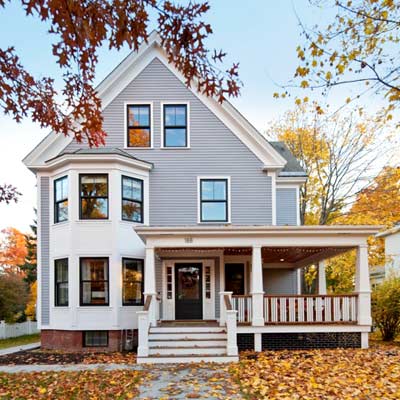 a house in Deering Center, Portland, Maine