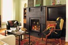 Folk victorian remodeled living room