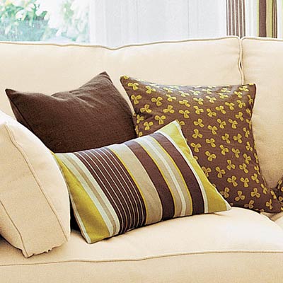 living room pillows on Pillows   One Living Room  Four Great Designs   Photos   Living Room