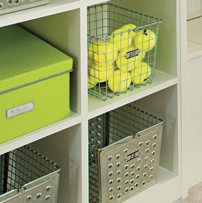 mudroom with neat catchalls