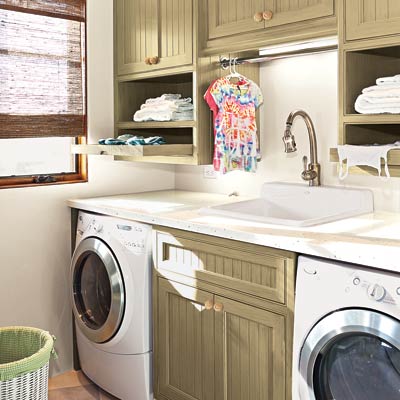 high efficiency laundry room