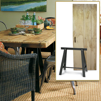 Rustic Bedroom Ideas on Distressed Wood Table   Create A Rustic French Dining Room   Photos