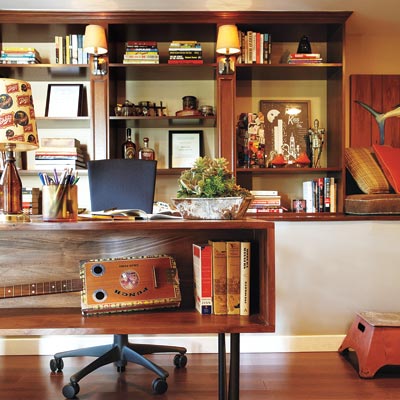 Masculine office space