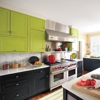 Folk Heart Kitchen Decor on Color In The Kitchen   Plain   Fancy Custom Cabinetry