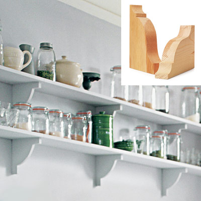 Country Kitchen on Graceful Brackets Create A Simple Country Kitchen Photos