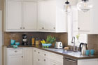after photo of this small remodeled kitchen