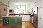 Remodeled open kitchen