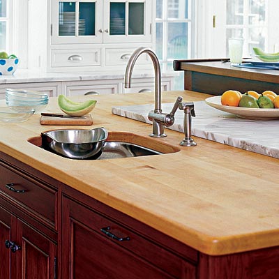 Butcher Block Kitchen Island on Butcher Block   All About Kitchen Islands   Photos   Islands