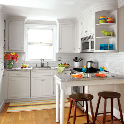 Small Kitchen Plan on Limited Room   Two Cooks  One Small Space Kitchen   Photos   Small