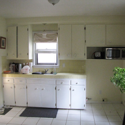 Unfinished Bathroom Vanities on Custom Cabinets On A Budget  Before   Best Kitchen Before And Afters