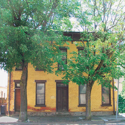 Wheeling, West Virginia brick federal front exterior view