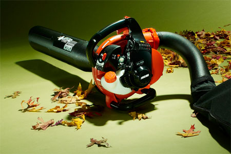 gas powered leaf blower