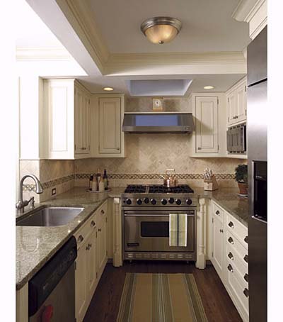 Small Galley Kitchen Designs on Kitchens   Photos   Small Kitchens   Kitchens   This Old House