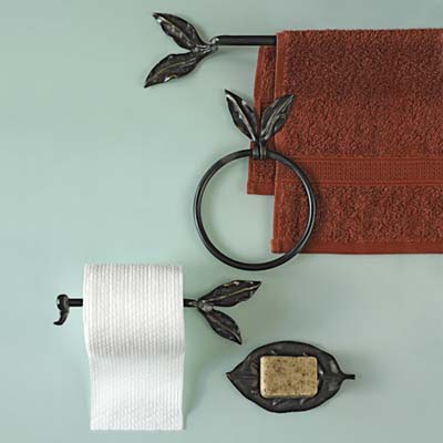 towel bars and hooks for bathrooms