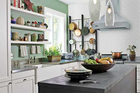 Kitchen Before and After Rules Are for Breaking