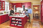 A Kitchen Opens Up for Family Living