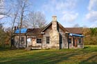 Georgia farmhouse built in the 1840s