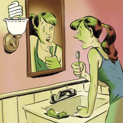 common compact fluorescent lightbulbs problems solved