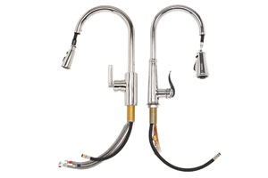 pull-down kitchen faucets