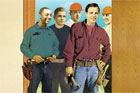 gathering of contractors and workers