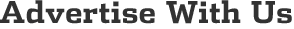 Advertise with us