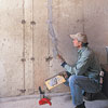 Spread Sealer Along the Crack