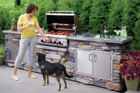 modern outdoor barbecue design