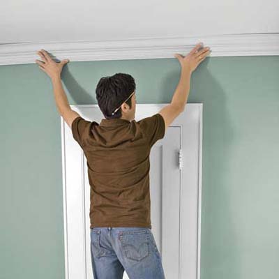 lay out and cut the molding