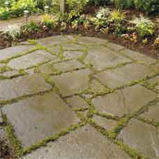 lay a bluestone patio