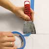 Cut the Tape with a Putty Knife
