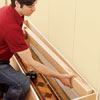 Install the Hinge Support