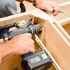 Fasten the Cabinets Together