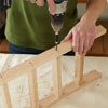 Fasten the Spindles and Legs