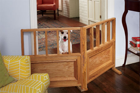 how to build a dog gate