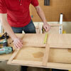 Trim the Windows of the Side and Back Panels