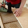 Secure the Grilles to the Side and Back Panels